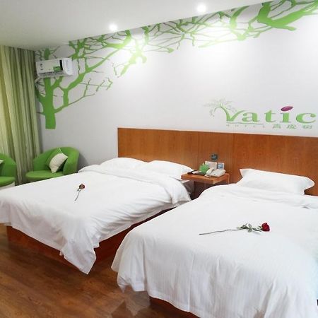 Vatica Anhui Hefei Heping Road Anhui Textile Mill Station Hotel ภายนอก รูปภาพ