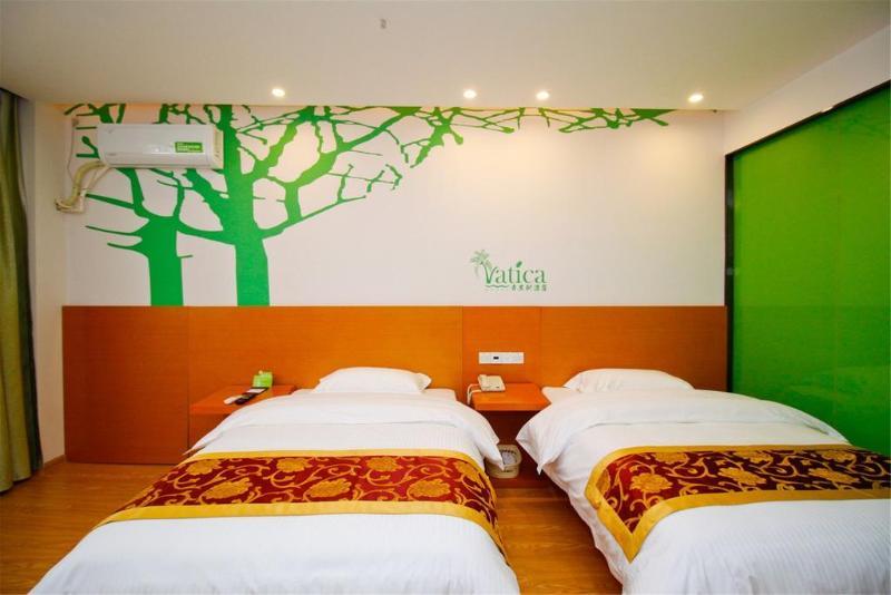 Vatica Anhui Hefei Heping Road Anhui Textile Mill Station Hotel ภายนอก รูปภาพ